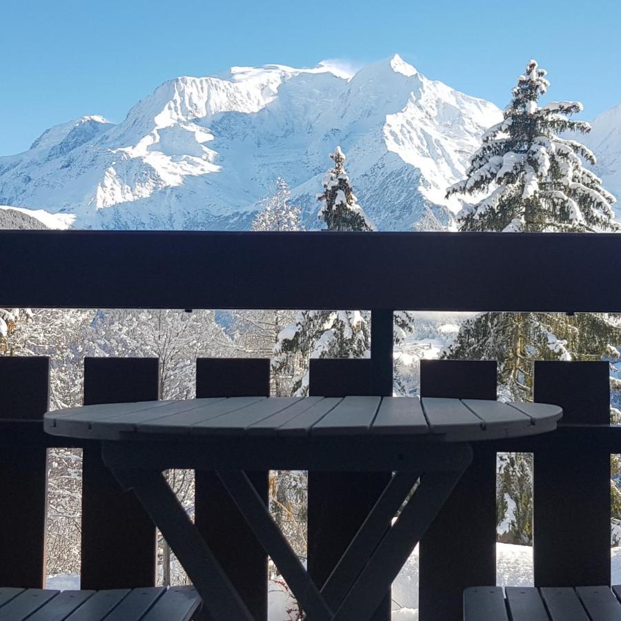 Appartement Saint Gervais Les Bains Vue Imprenable Mont Blanc Екстериор снимка